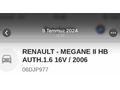 Sahibinden Renault Megane 1.6 Authentique 2006 Model 