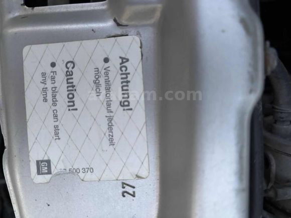 2000 Model OPEL ASTRA 1.6 16Valf CD
