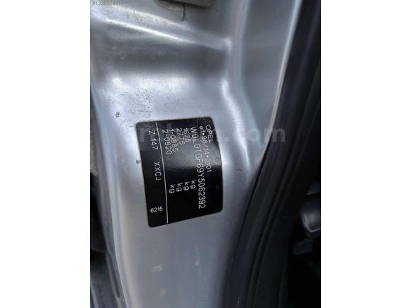 2000 Model OPEL ASTRA 1.6 16Valf CD