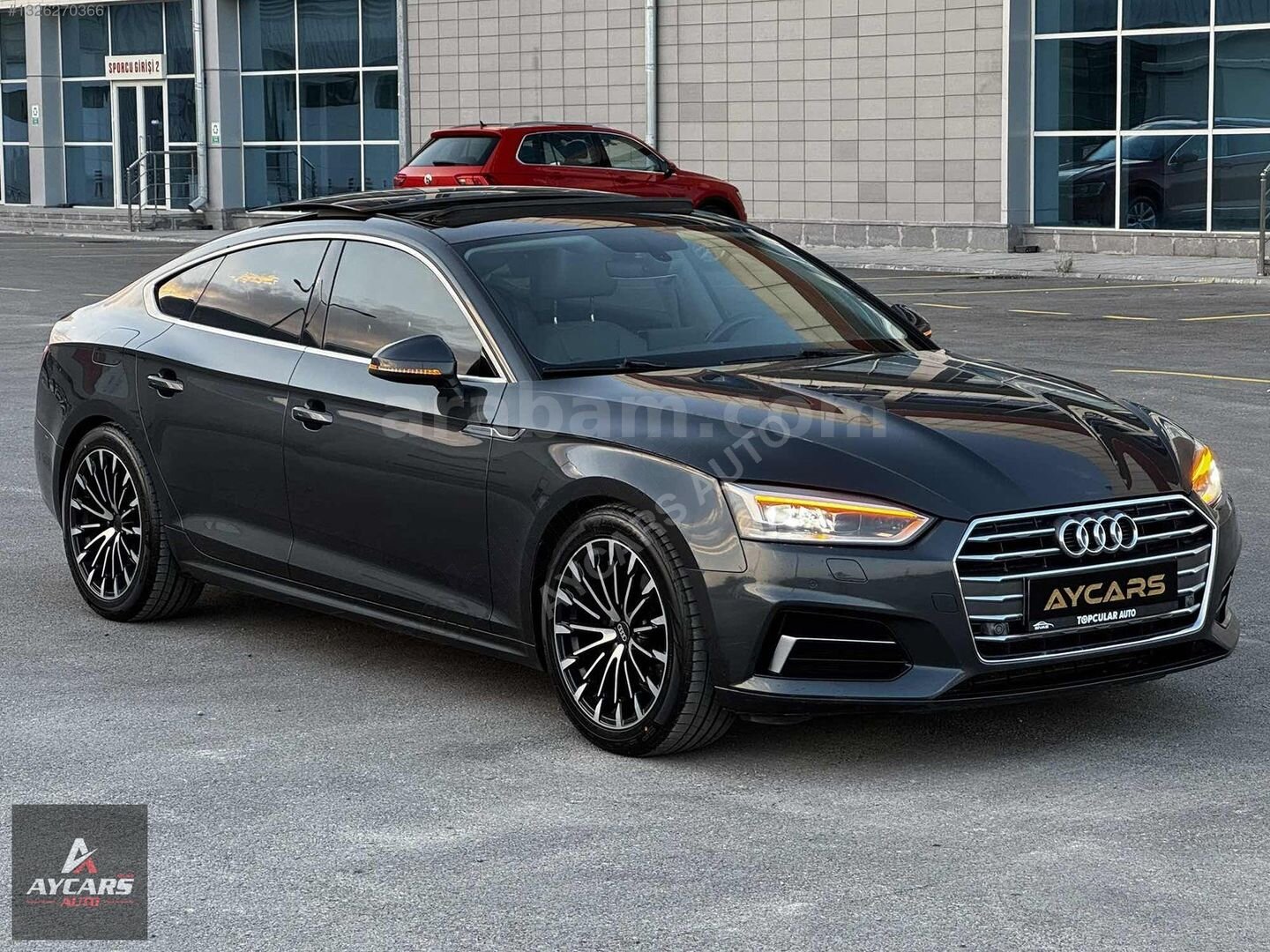 Galeriden Audi A5 Sportback 1.4 TFSI Sport 2017 Model Sivas 158.000 km Füme 1