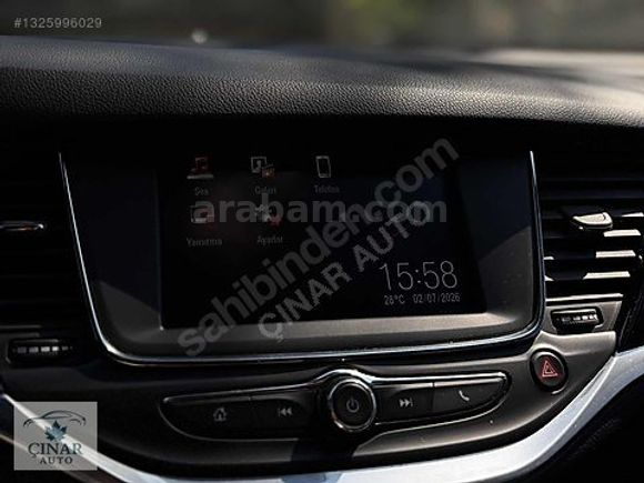 ÇINAR AUTO'DAN 2016 OPEL ASTRA 1.4T 83.000 KM TEMİZ KULLANILMIŞ