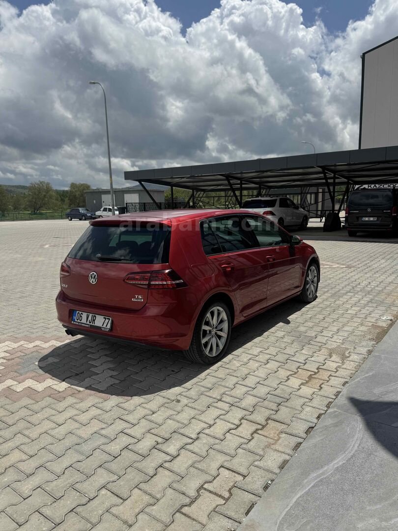 Galeriden Volkswagen Golf 1.4 TSi Highline 2015 Model Kütahya 125.000 km Kırmızı 5