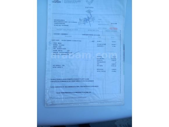 Sahibinden Hyundai Accent 1.5 GLS 2006 Model