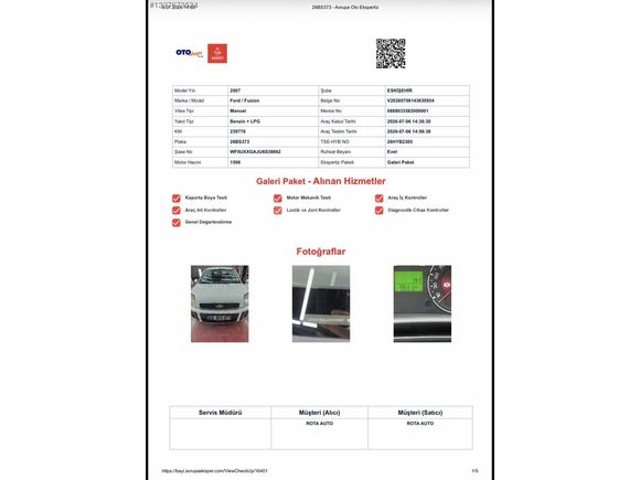 Rota Auto'dan Masrafsız Ford Fusion