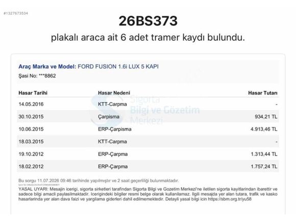 Rota Auto'dan Masrafsız Ford Fusion