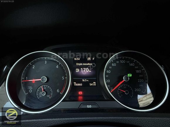 2018 VW GOLF COMFORTLİNE DSG 155 BİN KM