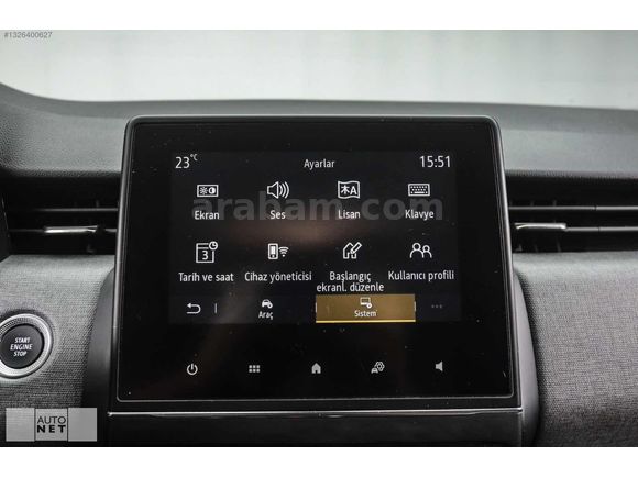 2024 RENAULT CLİO 1.0 TCE EVOLUTİON OTOMATİK ÇELİK JANT