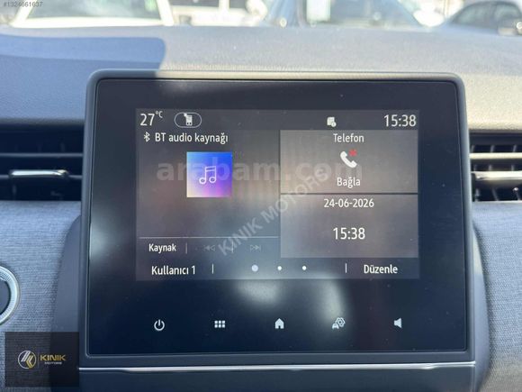 KINIK | 2025 CLIO 1.0 TCE EVOLOTİON/ KEYLESGO/HAYLET/ KK12TAKSİT