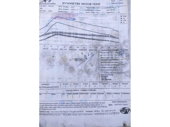 2011 LİNEA TAVAN, KAPUT ORJİNAL, TAKSİ ÇIKMASI DEĞİL, 320BİN