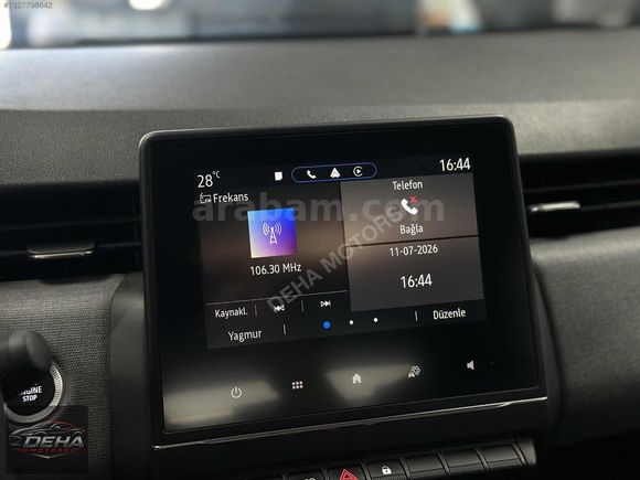 DEHA'dn 2023-MODEL -RENAULT CLİO-OTOMATİK-BOYASIZ- 49.000 KM