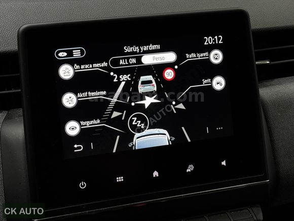 CK AUTO-2024 CLİO 1.0 TCE EVOLUTİON 38.000 KM GSR2 BOYASIZ