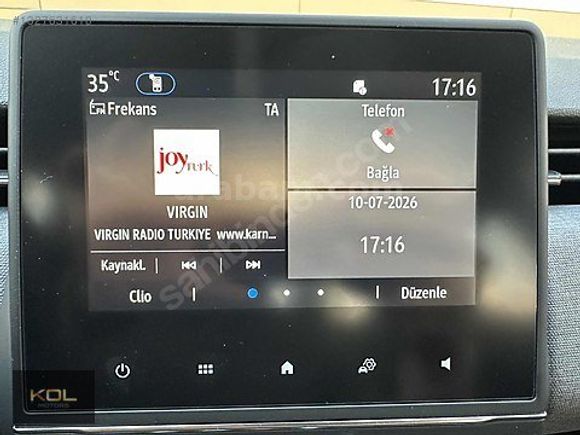 KOL MOTORS'DAN 2025 MODEL 1.0Tce EVOLUTİON X-TRONİC İLK EL 9BNDE