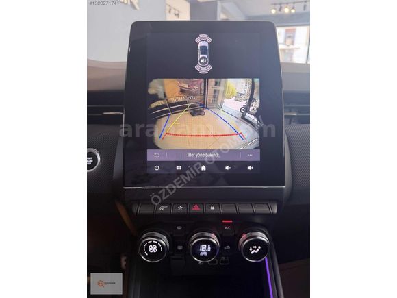 ÖZDEMİR"2025 CLİO 1.0TCe TECHNO ESPRİT ALPİNE 16.300 KM BOYASIZ
