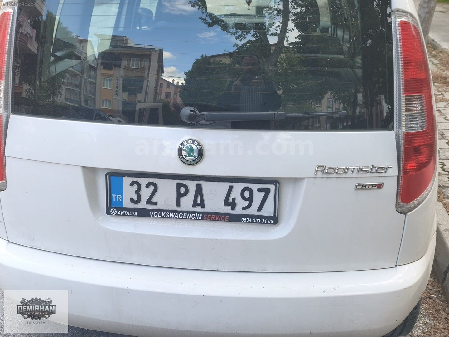 Galeriden Skoda Roomster 1.2 2011 Model Isparta 99.000 km Beyaz 7