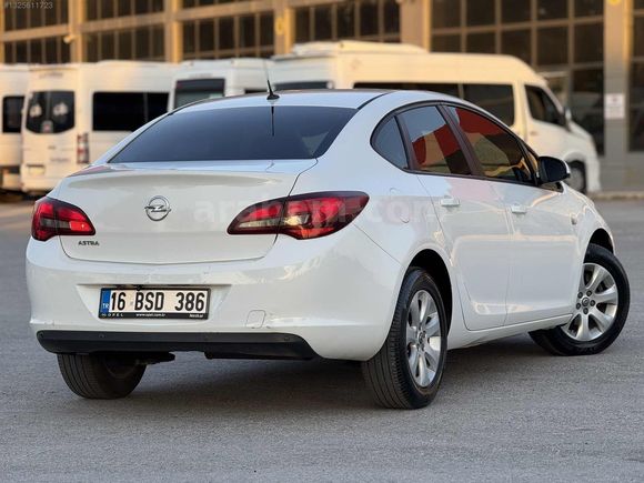 2016 OPEL ASTRA 1.6 EDİTİON PLUS HATASIZ BOYASIZ
