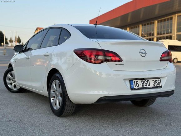 2016 OPEL ASTRA 1.6 EDİTİON PLUS HATASIZ BOYASIZ