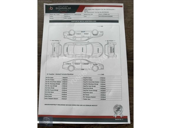 2016 MODEL ASTRA 1.6 BENZİN LPG BOYASIZ HATASIZ ÇELİK SİBOP