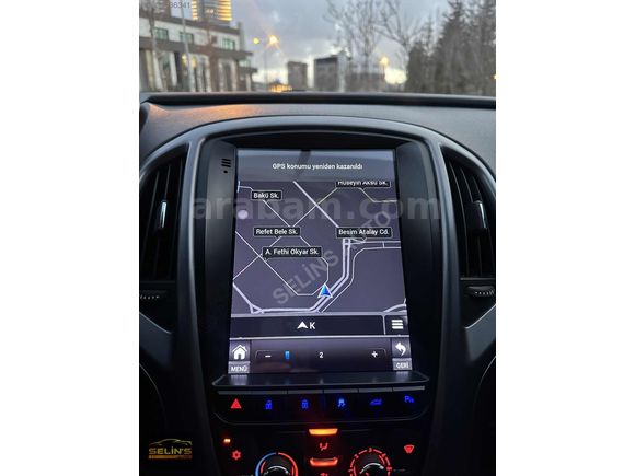HATASIZZ_BOYASIZZ_TESLA EKRAN_OPEL ASTRA J 1.6 FULL_ÇELİK JANT
