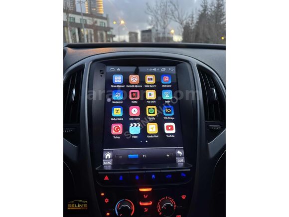 HATASIZZ_BOYASIZZ_TESLA EKRAN_OPEL ASTRA J 1.6 FULL_ÇELİK JANT