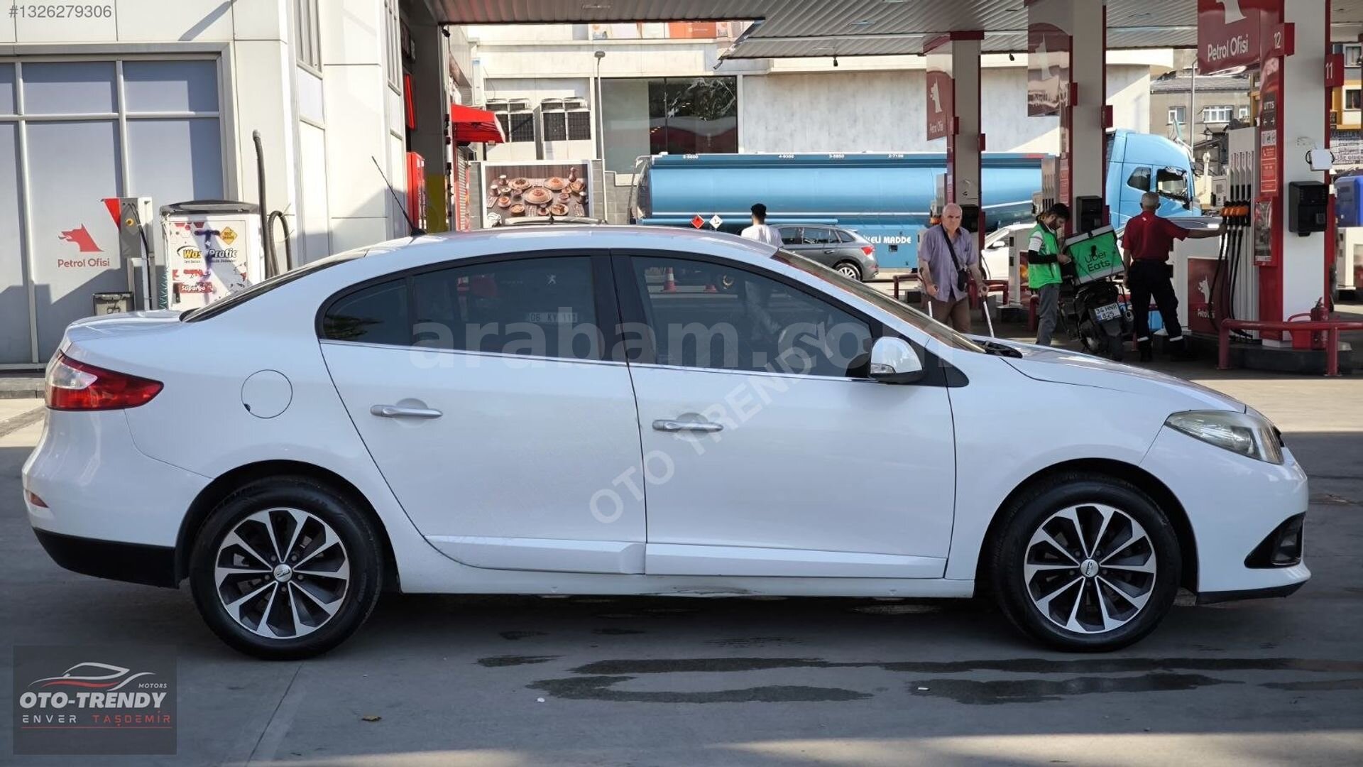 Galeriden Renault Fluence 1.5 dCi Touch 2013 Model Bursa 115.000 km Beyaz 5