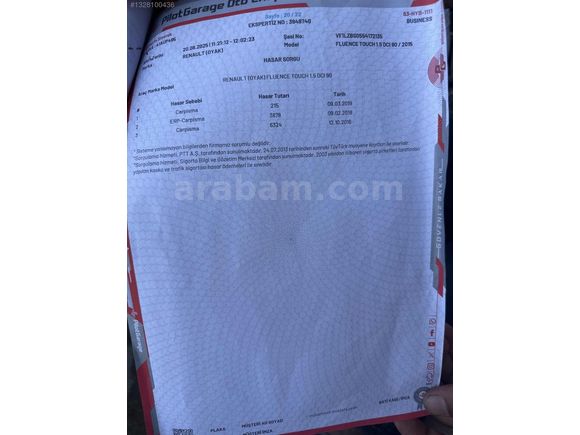 DAĞBAŞI AUTO DAN FLUENS