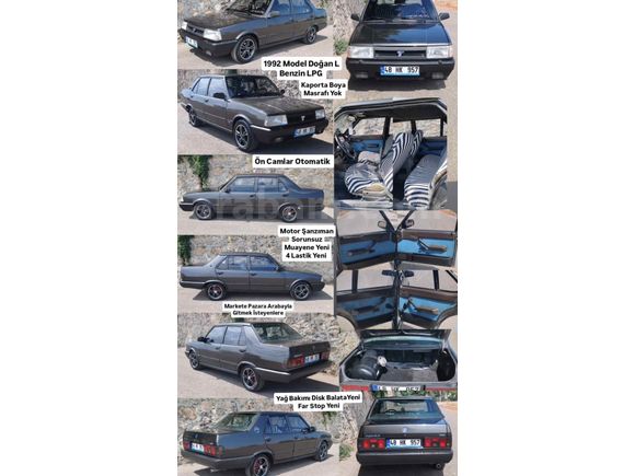 Galeriden Tofaş Doğan L 1992 Model Antalya