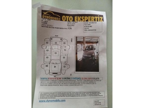 Sahibinden Opel Astra 1.6 Enjoy Plus 2016 Model