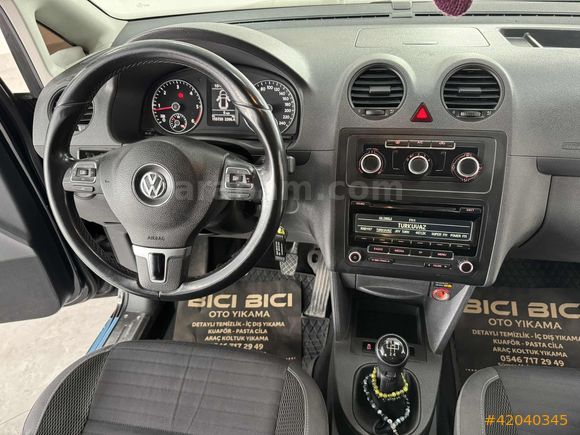 155BİN KM'DE CADDY KLİMALI ÇELİK JANT BOYASIZ