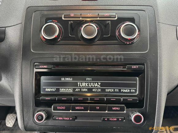 155BİN KM'DE CADDY KLİMALI ÇELİK JANT BOYASIZ