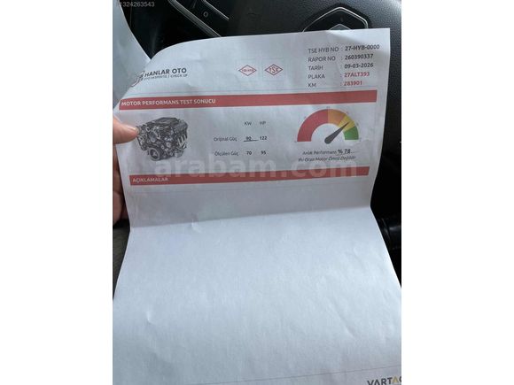 Agır hasarı yok km 288 bınde