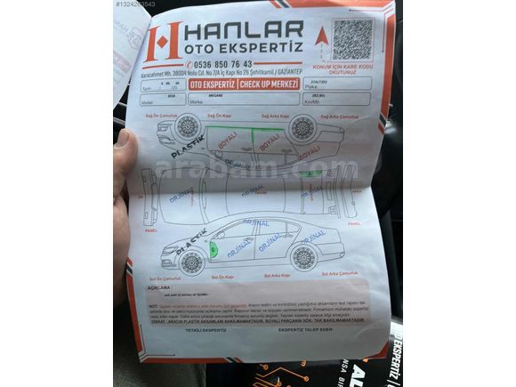 Agır hasarı yok km 288 bınde