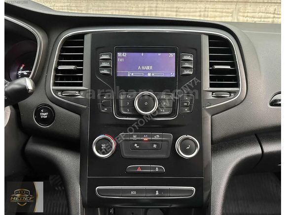2016 RENAULT MEGANE 1.5 DCI TOUCH HATASIZ OTOMATİK VİTES