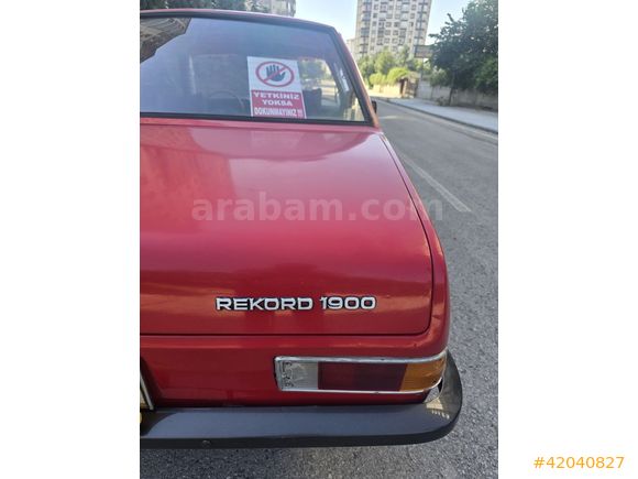 Koleksiyonluk 1975 Model Opel Rekord
