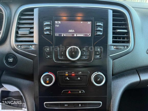 TAN CAR'S DAN 2019 DAN RENAULT MEGNE TOUCH DEĞİŞENSİZ