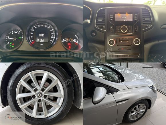 ÖZSAĞLAM'dan 2018 Megane 1.5 DCİ Otomatik Touch 161binde Hatasız