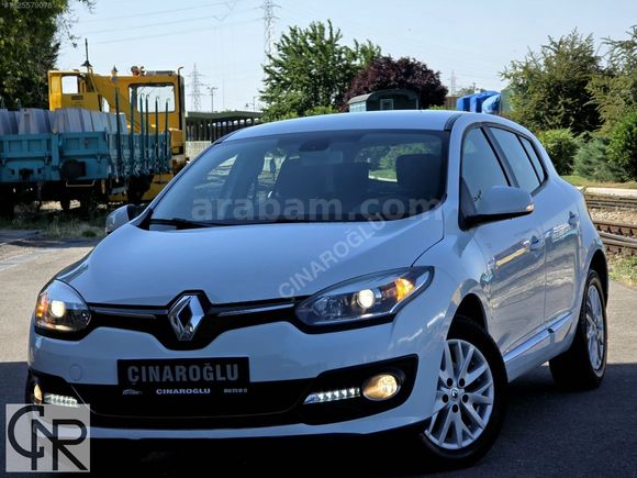 ÇINAROĞLU/2015/BOYASIZ/96.000 KM/MEGANE/1.5 DCI/TOUCH PLUS/BEYAZ