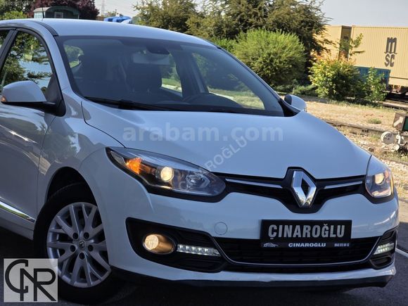 ÇINAROĞLU/2015/BOYASIZ/96.000 KM/MEGANE/1.5 DCI/TOUCH PLUS/BEYAZ