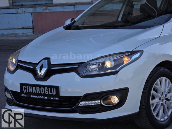 ÇINAROĞLU/2015/BOYASIZ/96.000 KM/MEGANE/1.5 DCI/TOUCH PLUS/BEYAZ