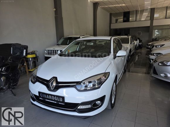 ÇINAROĞLU/2015/BOYASIZ/96.000 KM/MEGANE/1.5 DCI/TOUCH PLUS/BEYAZ