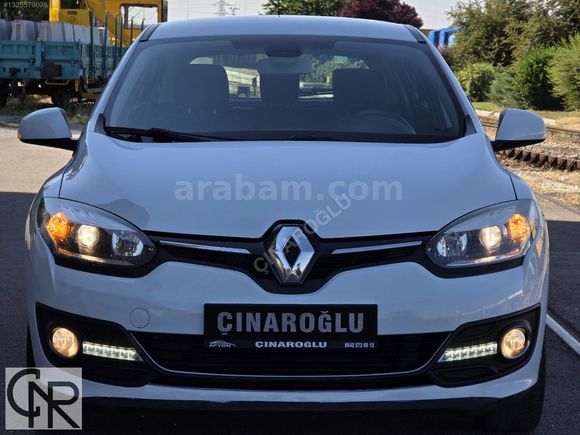 ÇINAROĞLU/2015/BOYASIZ/96.000 KM/MEGANE/1.5 DCI/TOUCH PLUS/BEYAZ