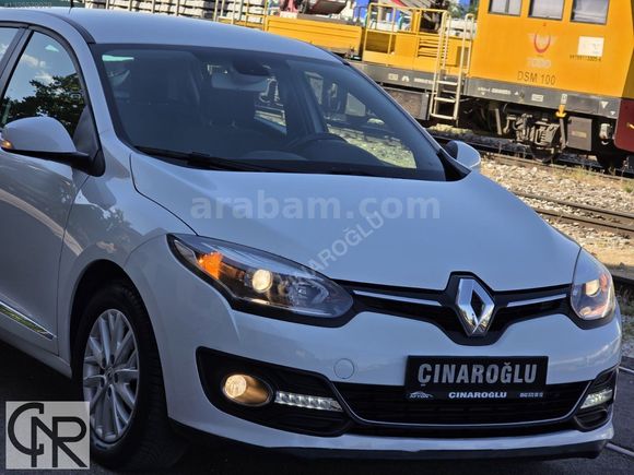 ÇINAROĞLU/2015/BOYASIZ/96.000 KM/MEGANE/1.5 DCI/TOUCH PLUS/BEYAZ