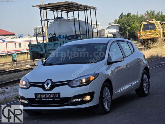 ÇINAROĞLU/2015/BOYASIZ/96.000 KM/MEGANE/1.5 DCI/TOUCH PLUS/BEYAZ