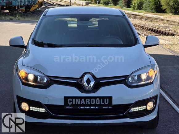 ÇINAROĞLU/2015/BOYASIZ/96.000 KM/MEGANE/1.5 DCI/TOUCH PLUS/BEYAZ