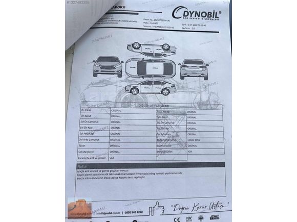 ORJİNAL 1.6 221 BİNDE