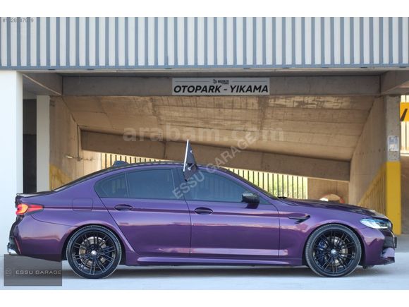 ES-SU GARAGE'DEN 2018 BMW M5 COMPETİTİON CARBON-HEAD UP-ISITMA !
