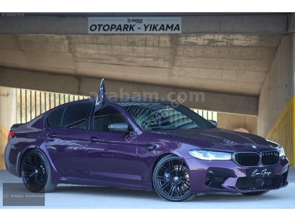 ES-SU GARAGE'DEN 2018 BMW M5 COMPETİTİON CARBON-HEAD UP-ISITMA !