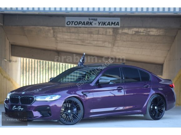 ES-SU GARAGE'DEN 2018 BMW M5 COMPETİTİON CARBON-HEAD UP-ISITMA !