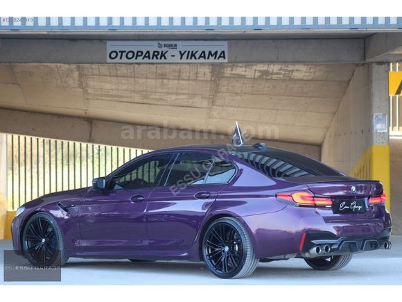 ES-SU GARAGE'DEN 2018 BMW M5 COMPETİTİON CARBON-HEAD UP-ISITMA !