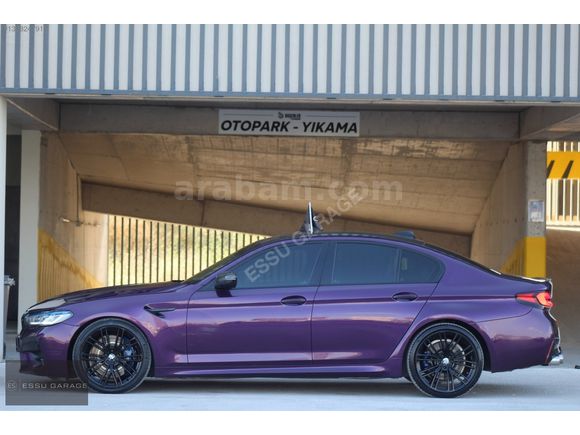 ES-SU GARAGE'DEN 2018 BMW M5 COMPETİTİON CARBON-HEAD UP-ISITMA !