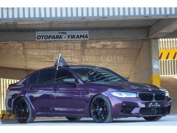 ES-SU GARAGE'DEN 2018 BMW M5 COMPETİTİON CARBON-HEAD UP-ISITMA !
